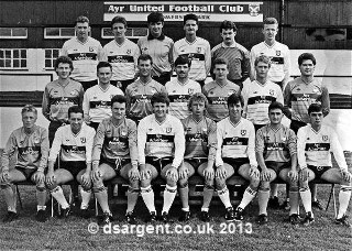 AUFC Squad 1987-88